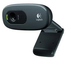 Logitech C270 3MP HD Webcam 720p/30fps