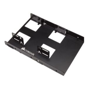 Corsair Dual Corsair 2.5' to 3.5' HDD SSD Mounting Bracket Adapter Rack Dock Tray Hard Drive Bay for Desktop Computer PC Case