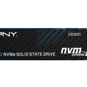 PNY CS1031 256GB NVMe SSD Gen3x4 M.2 1700MB/s 1500MB/s R/W 380TBW 2M hrs MTBF 5yrs wty ~250GB