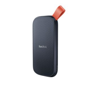SanDisk Portable SSD SDSSDE30 480GB USB 3.2 Gen 2 Type C to A cable Read speed up to 520MB/s 2m drop protection 3-year warranty