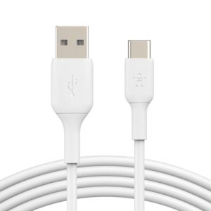 Belkin BOOST↑CHARGE™ USB-C to USB-A Cable (1m / 3.3ft) - White (CAB001bt1MWH)