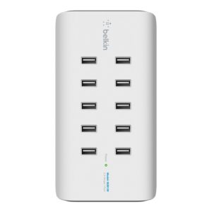 Belkin RockStar™ 10 - Port USB Charging Station - White (B2B139au)
