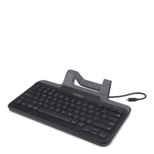 Belkin Wired Tablet Keyboard w/ Stand for iPad® (Lightning Connector) - Black(B2B130)