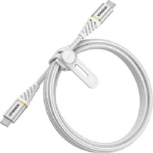 OtterBox USB-C to USB-C Fast Charge Cable (1M) - Premium - Cloud Sky White (78-52680)
