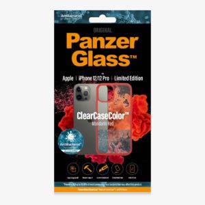 PanzerGlass Apple iPhone 12/12 Pro Case - Mandarin Red Limited Edition (0280)