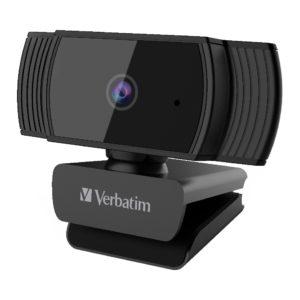 Verbatim Webcam Full HD 1080P with Auto Focus - Black (BUY 10 GET 1 FREE)