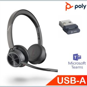 *PROMO* -Plantronics/Poly Voyager 4320 UC Headset with usb-A dongle