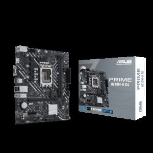 ASUS PRIME H610M-K D4 Intel LGA 1700 mic-ATX Motherboard DDR4 PCIE4.0