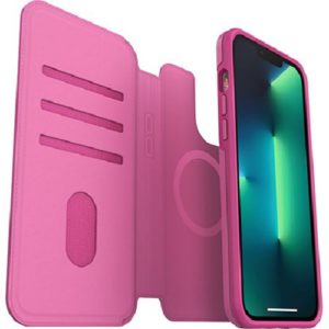 OtterBox Apple iPhone 13 Pro Max Folio for MagSafe - Strawberry Pink (77-85701)