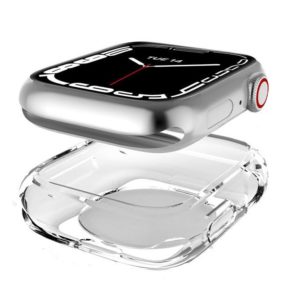 Cygnett AeroFlex Apple Watch 7 Protective Bumper Case 45mm - Clear (CY3950CPAEG)