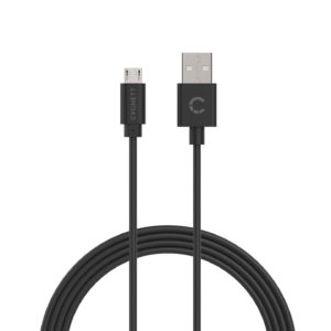 Cygnett Essentials Micro-USB to USB-A Cable (1M) - Black (CY2725PCCSM)