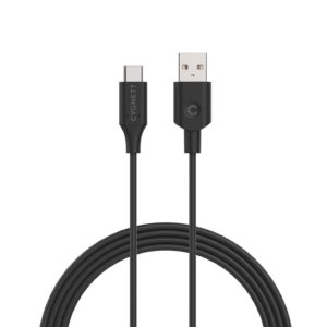 Cygnett Essentials USB-C to USB-A Cable (2.0) (1M) - Black (CY2728PCUSA)