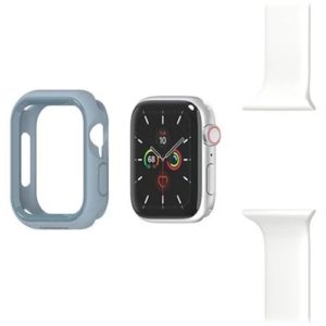 OtterBox Apple Watch Series 6/SE/5/4 44mm EXO EDGE Case - Lake Mist Blue (77-81217)