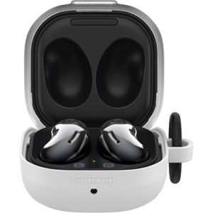 OtterBox Samsung Galaxy Buds Case - White Crystal (Clear/White) (77-84572)