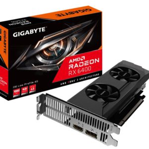 Gigabyte AMD Radeon RX 6400 D6 LOW PROFILE 4G GDDR6