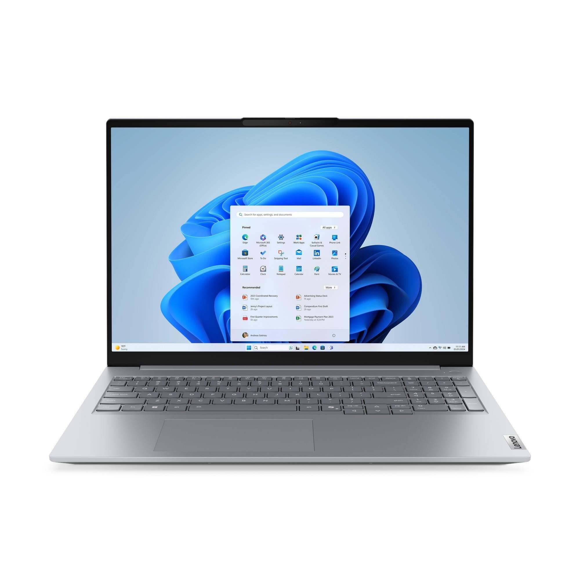 Lenovo ThinkBook16 G8,U5-225U,16GB,512GB,16"WUXGA,Win11Pro,1Yr