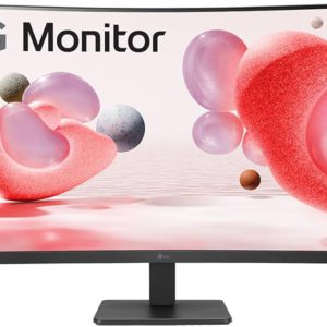 LG 32MR50C-B 32" FHD Curved Monitor,2 xHDMI,1xVGA, 100Hz, Tilt