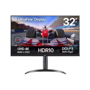 LG UltraFine 32" UHD Monitor, 2xHDMI, DP, Tilt, Pivot, H/Adjust