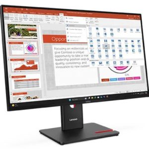 Lenovo T27-40 27" FHD IPS,VGA,DP,HDMI,H/Adjut,Pivot,Tilt,USB,VESA