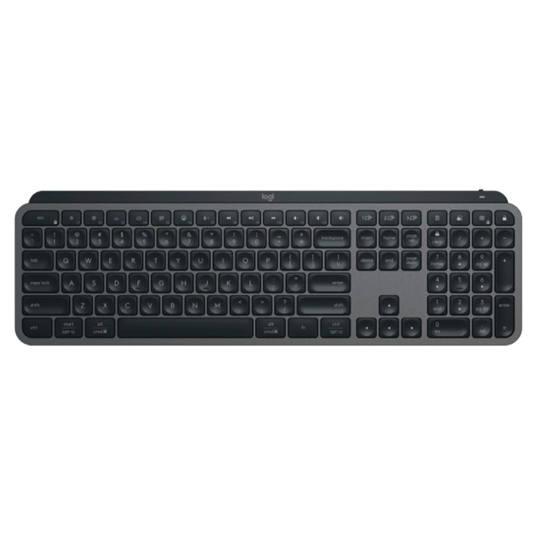 Logitech 920-011563 MX Keys S Wireless Keyboard, Granite
