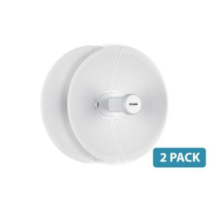 D-Link DAP-3712-2PK Long Range Wi-Fi 5 Wireless Bridge (20km) - Pack of 2