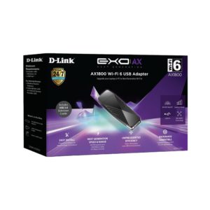 D-Link DWA-X1850 AX1800 Wi-Fi 6 USB Adapter