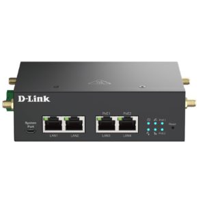 D-Link DWM-314-G 5G Multi-Connect Dual SIM M2M VPN Router with 4 Gigabit LAN por