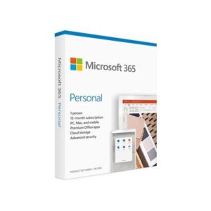 Microsoft EP2-32408 365 Personal, Retail Box, 1 Year Subscription