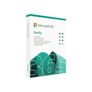 Microsoft EP2-36888 365 Family, Retail Box, 1 Year Subscription