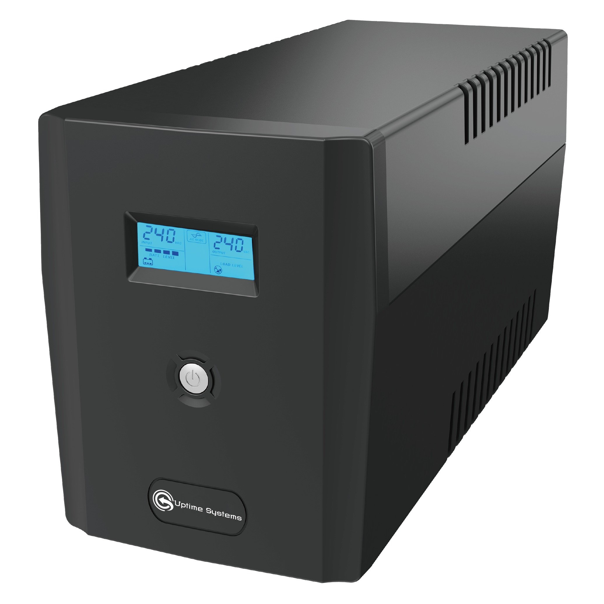 Uptime Systems Elite ES850-AVR 850VA Line Interactive Tower UPS with LCD