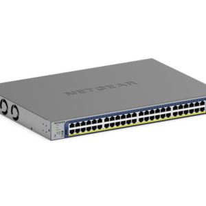 Netgear GS752TXP-100AJS 52 Port PoE Gigabit/10G Stackable Smart Switch
