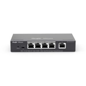 Ruijie Reyee 4 Port Gigabit POE+ +1-Port Gigabit Cloud Managed Switch,54W
