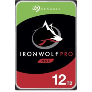 Seagate ST12000NT001 IronWolf PRO 12TB NAS 3.5" SATA HDD, 7200RPM, 256MB Cache