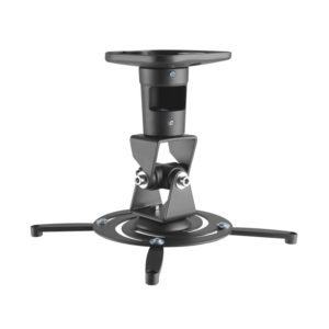 TiXX PM15B Aluminium Projector Ceiling Mount 15Kg Max. Black.