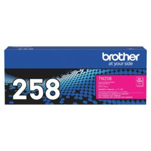 Brother TN-258M Magenta Toner Cartridge, up tp 1000 pages